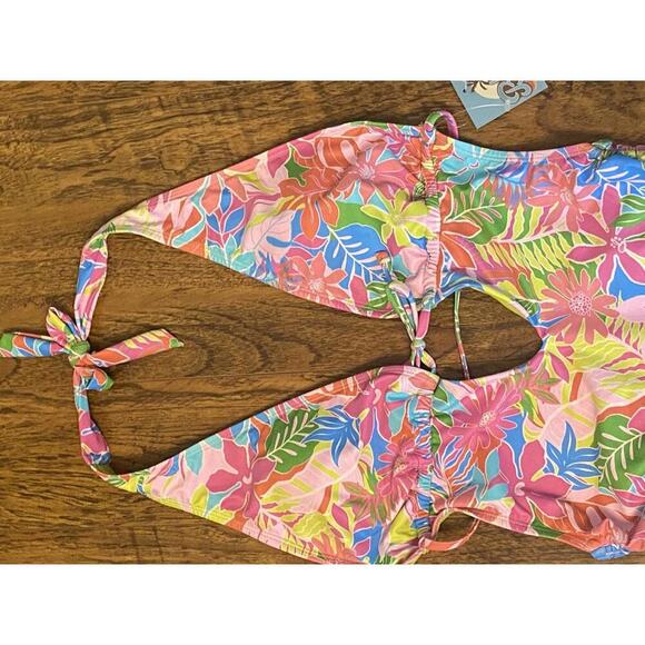 Blu C Floral One-Piece Swimsuit - Picture 2 of 8